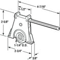 thumbnail image 2 of White Plastic, Sliding Screen Door Roller, Andersen Doors, 2 of 2
