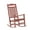 Red, variant on Flash Furniture Winston All-Weather Poly Resin Rocking Chair in Red