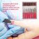 thumbnail image 2 of Taladro de u?as eléctrico, 20000 RPM Herramienta de manicura pulidora de pulido de u?as eléctrica Máquina de taladro de u?as profesional para salón de belleza y hogar(2#) Para Uñas Octpeak NO, 2 of 7