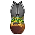 thumbnail image 5 of My Singing Monsters One-Piece Swimwear Sexy Mesh Monokini Swimsuit with Detachable Padding Bathing Suit Swimdress S, 5 of 7