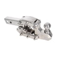 thumbnail image 3 of Enganche de remolque de acero, montaje de bola, enganche de camión, puerto cuadrado, accesorio de remolque multiusos, brazo de remolque ajustable para Plata, 3 of 8