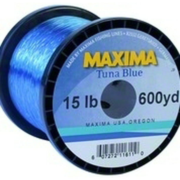 Maxima MQT40 Tuna Blue Monofilament Fishing Line Guide Spool 40 lb 400