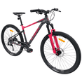thumbnail image 3 of Bicicleta De Montaña Calipso 4 de Aluminio Rodada 27.5 9 Velocidades Carbon y Rojo, 3 of 4