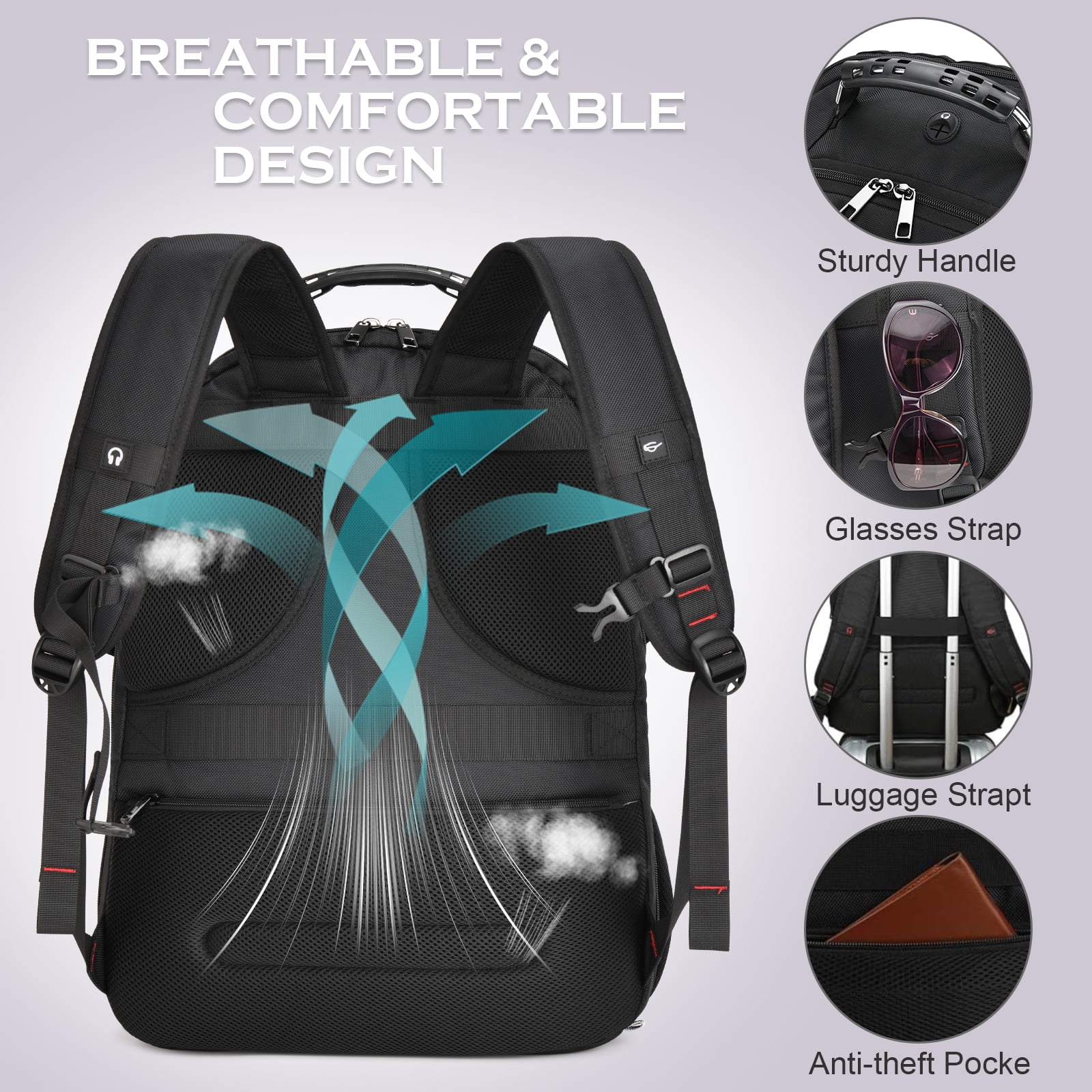 Backpack with secret compartment hotsell