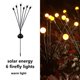 thumbnail image 2 of Paquete de 2 luces colgantes solares LED Firefly para exteriores, para patio, camino y césped, incluye estaca, 2 of 8