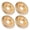 4Pcs Curved Surface, variant on CATPAN Angle Grinder Polishing Pad, 4" Tungsten Carbide Grinding Wheel, Wood Carving Disc Set, Fit 5/8" Arbor Angle Grinder, for Sanding Flat, Side and Curved Surfaces s (2Pcs Angled Surface)