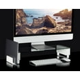 thumbnail image 3 of Mount-It! Computer Monitor Stand with USB Desktop Riser | Clear Tempered Glass & Aluminum Legs, 3 of 3