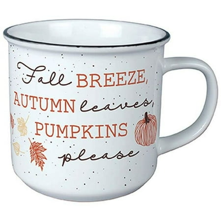 

Carson Home Fall Breeze Vintage Mug 3.75-inch Length 13 oz (70515)