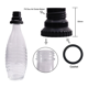 thumbnail image 2 of Adaptador de botella de agua con gas de 2 piezas para botellas de vidrio Duo/Terra SodaStreams Accesorio de botella de conexión rápida para máquina de hacer gaseosas, 2 of 6