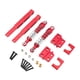 thumbnail image 5 of Amortiguador metálico RC con varilla de tracción, relleno de aceite, mantenimiento, piezas de repuesto modificadas para vehículos MN82 82Pro a escala Rojo, 5 of 8