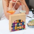 thumbnail image 3 of Yayeee Napkin Holder for Table Kitchen Paper Tissue Organization, Blue Jam, 3 of 8