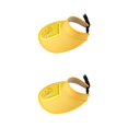 thumbnail image 1 of Baohd Outdoor Cooling Fan Hat Breathable Baseball Cap for Sun Protection Outdoor Camping Yellow Style B 2Set, 1 of 6