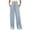 Light Blue, variant on Women's Casual Knit Pants Wide Leg Comfy Lounge Pants with Pockets Womens Solid Color Soft Pants