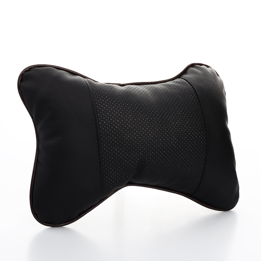 Cheers.US 2Pcs Car Neck Pillow Breathable Auto Head Neck Rest Cushion