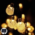 thumbnail image 1 of String Lights Solar , 50LED Waterproof Globe Garden Fairy Lights with 8 Modes for Balcony Patio Tree Party,Perfect for Outdoor Indoor Decor (Warm White), 1 of 6