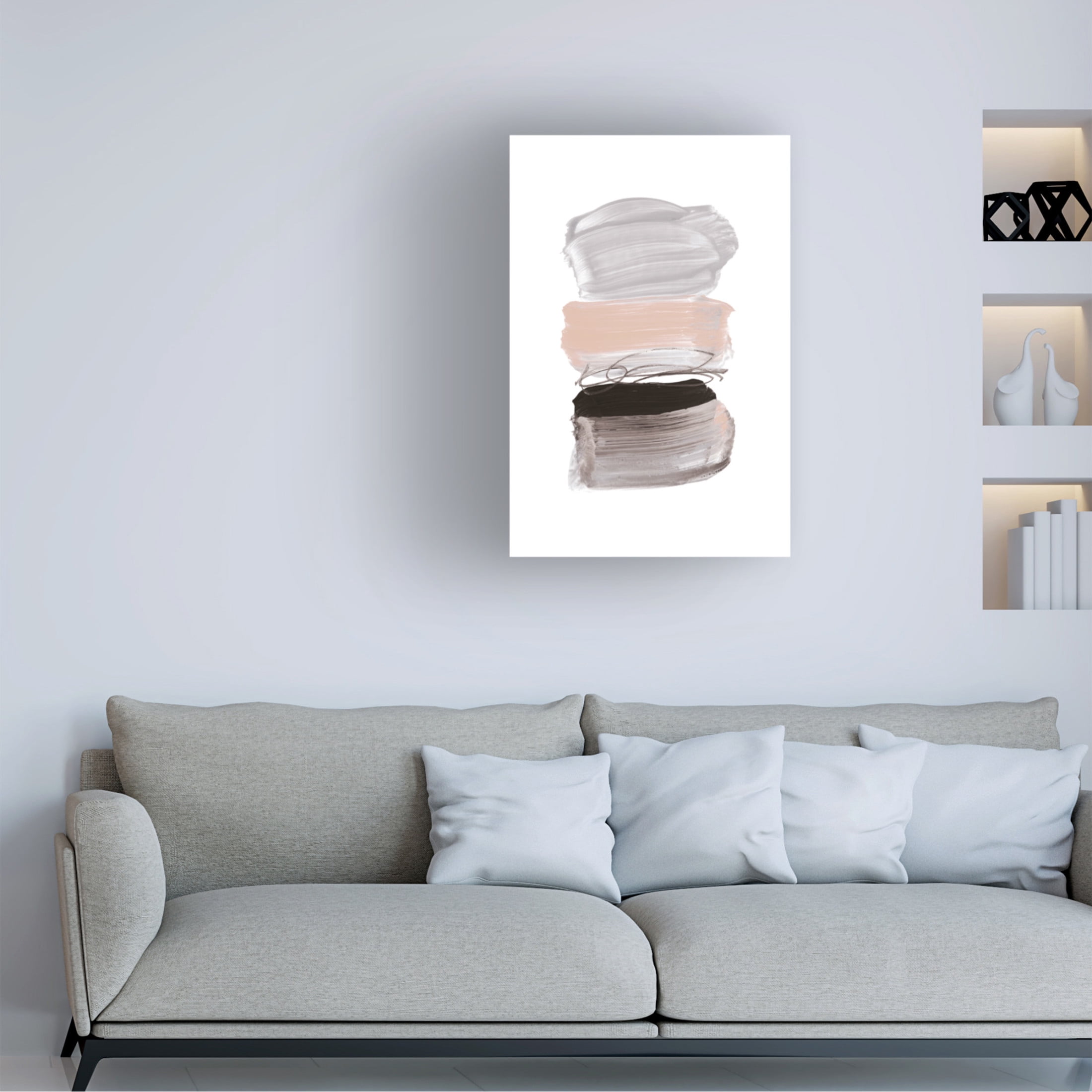 Trademark Fine Art Dan Hobday Strokes Canvas Wall Art