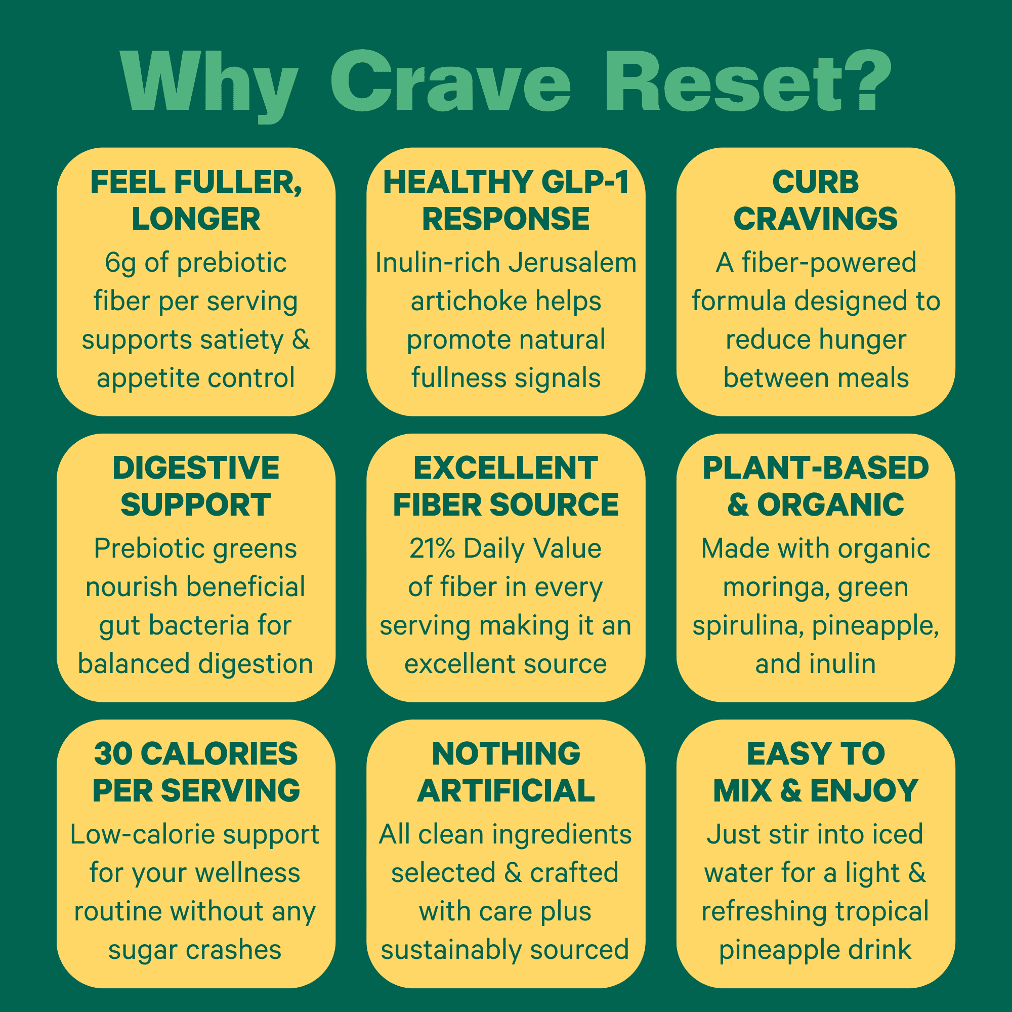 Kuli Kuli Crave Reset Superfood Drink Mix, 4.23 oz Powder