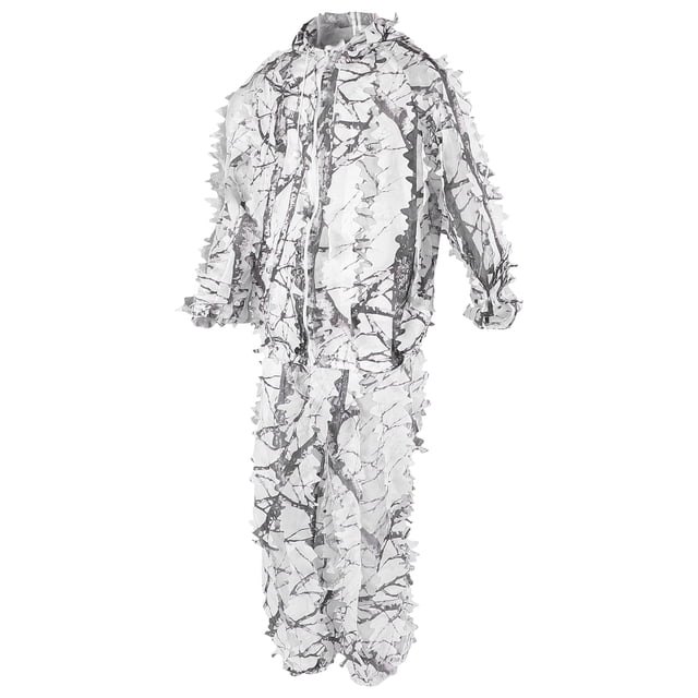 Snow 3D Leaf Suit, Ghillie Suit 3D Camouflage Leaf For Tracking For Hunting ANGGREK Otros Deportes y Recreación