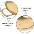 thumbnail image 3 of HEALEEP Small Skillet Cooking Utensils Stainless Steel Classic Handle Design 1Pack for Professional Chefs, 3 of 8