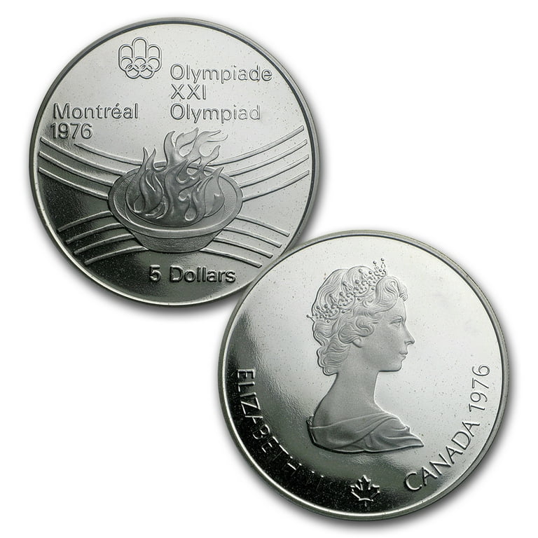 1973-1976 Canada 4-Coin Silver Montreal Olympics Proof Set 1973-1976 Canada 4-Coin Silver Montreal Olympics Proof Set
