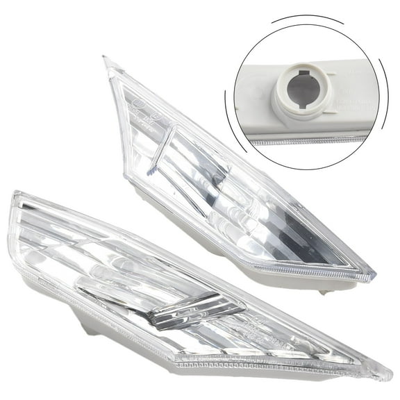Pair Left & Right Turn Signal Side Marker Light Lamp Fit For Civic 2016-18 Fangkenuo