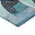thumbnail image 3 of Addison Rugs Chantille Indoor/Outdoor Transitional Abstract Teal Machine Washable Rectangle Rug, 5' x 7'6", 3 of 7