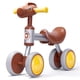 thumbnail image 1 of PerKidern Baby Balance Bike for 1-2 Year Old Boy Girl, Balance Bike for 12-24 Months 4 Wheels Toddler Balance Bike, Baby Bike 1+ Years Toy First Birthday Gifts (Brown), 1 of 5