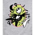 thumbnail image 3 of Nightmare Before Christmas - Jack And Zero - Men's Crew Fleece Sweatshirt, 3 of 5