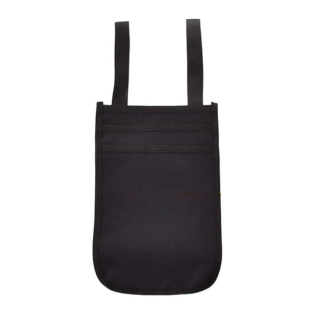 Bolsa para axilas, bolsa de almacenamiento, portátil, de fácil acceso, suave, premium, universal. Negro