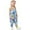 Blue, variant on Gzbliryd Summer Jumpsuits Crew Neck Rompers Rompers for Girls Casual for Boys with Pockets Casual Fashion (Pink,1-2Years)