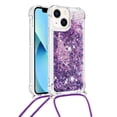 thumbnail image 3 of Funda FOXDOCK para iPhone 14 Plus con Cuerda Ajustable, Brillo Líquido, Protección Antigolpes y Lente – Ideal para Regalo, 3 of 6