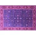 thumbnail image 1 of Ahgly Company Indoor Rectangle Oriental Purple Industrial Area Rugs, 5' x 7', 1 of 4