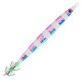 thumbnail image 3 of Metal Lure, Artificial Baits Double-row Squid Hook  For Fishing Blue, 3 of 8