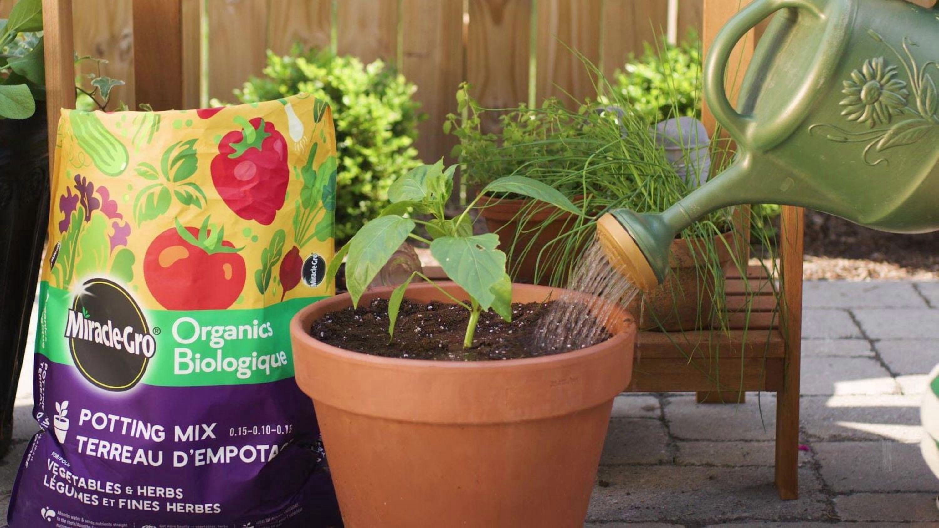 Miracle-Gro Organics Potting Soil Mix 25L