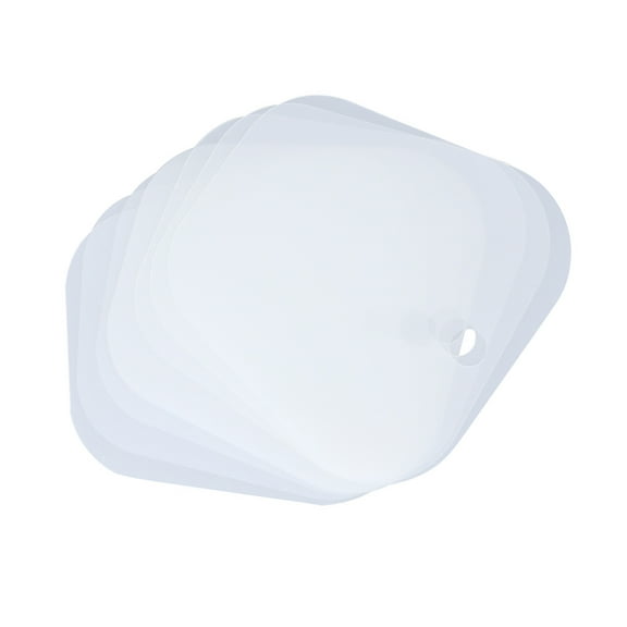 LOLIPPYY 10Pcs Boot Tree for Women with Comfort Enhancement in White Transparent