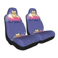 thumbnail image 2 of Naloa Dog Washes in a Bath Car Seat Covers 2PCs Front Car Seat Covers Universal fit for Most Cars SUVs and Trucks - 1, 2 of 5