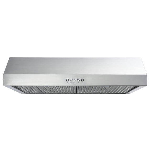 Vissani 30 in. W Under Cabinet Range Hood in Stainless Steel