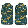 thumbnail image 4 of Haiem Camping Printed Car Seat Covers Set of 2, Universal Fit Car Seat Covers,Protective Seat Covers,Comfortable Car Seat Covers, Easy Installation Seat Covers, 4 of 9