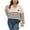 Beige, variant on Women's Fashion Large Size Striped Stitching Half-Turtleneck Zipper Heart Knitted Sweater for Unique and Stylish Looks,Beige,L