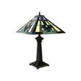 thumbnail image 2 of CHLOE Lighting TAITE Tiffany-style 2 Light Mission Table Lamp 16" Shade, 2 of 3