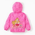 thumbnail image 2 of Disney Princess Aurora Girls Puffer Jackets Graphic Winter Hoodie Zip Up Outerwear Coats Sizes 2-6, 2 of 8