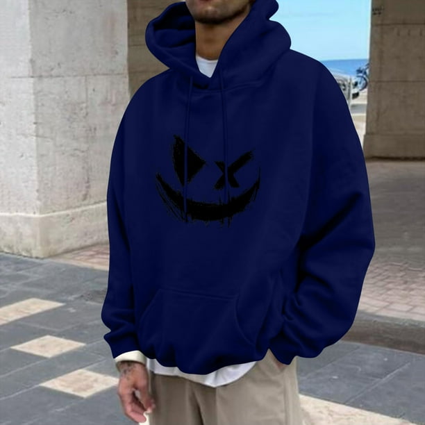 Sudadera con capucha para mujer, estampada, cuello redondo, manga larga, sudadera con capucha, camiseta, blusa, blusa de poliéster para hombre