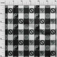thumbnail image 3 of oneOone Cotton Flex Black Fabric Sewing Material Print Fabric By The Yard 40 Inch Wide, 3 of 6