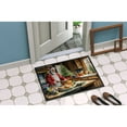 thumbnail image 2 of Carolines Treasures DAC3320JMAT 24 x 36 in.  Cookies with Santa Claus Weihnachtsmann Doormat, 2 of 6