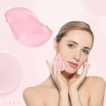 thumbnail image 3 of 12 borlas de maquillaje triangulares de algodón para uso facial, en seco y húmedo (negro y blanco), 3 of 5