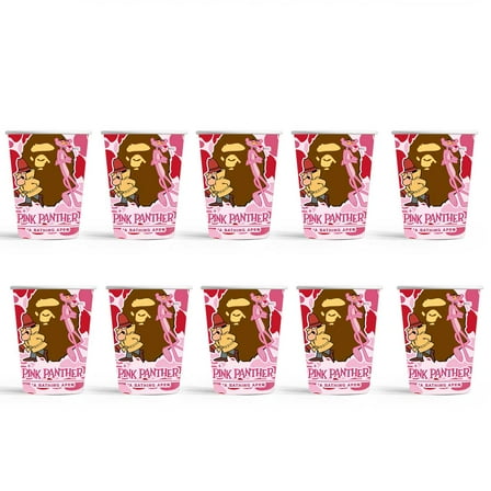 The Pink Panther Birthday Party Supplies Cups Tableware Disposable Paper Mouthwash Drinking Cups