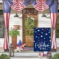 thumbnail image 2 of Sm:)e Fireworks Let Freedom Ring Fourth of July Garden Flag 12x18 Inch, Double Sided, Blue, 2 of 8