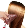 thumbnail image 6 of IBASETOY 1Set Brown Wooden Comb for Hair Smoothing and Durable Use by Lovers, 6 of 8