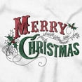 thumbnail image 2 of Classic Merry Christmas Mistletoe Youth Hoodie Boy Girl Brisco Brands M, 2 of 6