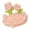 Pink_ little flower, variant on lanema Flower Shape Ceramic Soap Tray Soap Dish for Bathroom Charm Flower Ceramic Soap Holder, for Bathroom or Kitchen